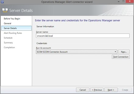 SCSM SCOM Connector 2